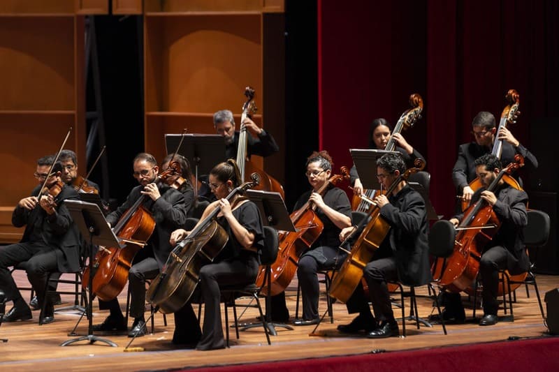Orquestra Sinf&ocirc;nica de Sergipe. Foto: Igor Matias, site da ORSE