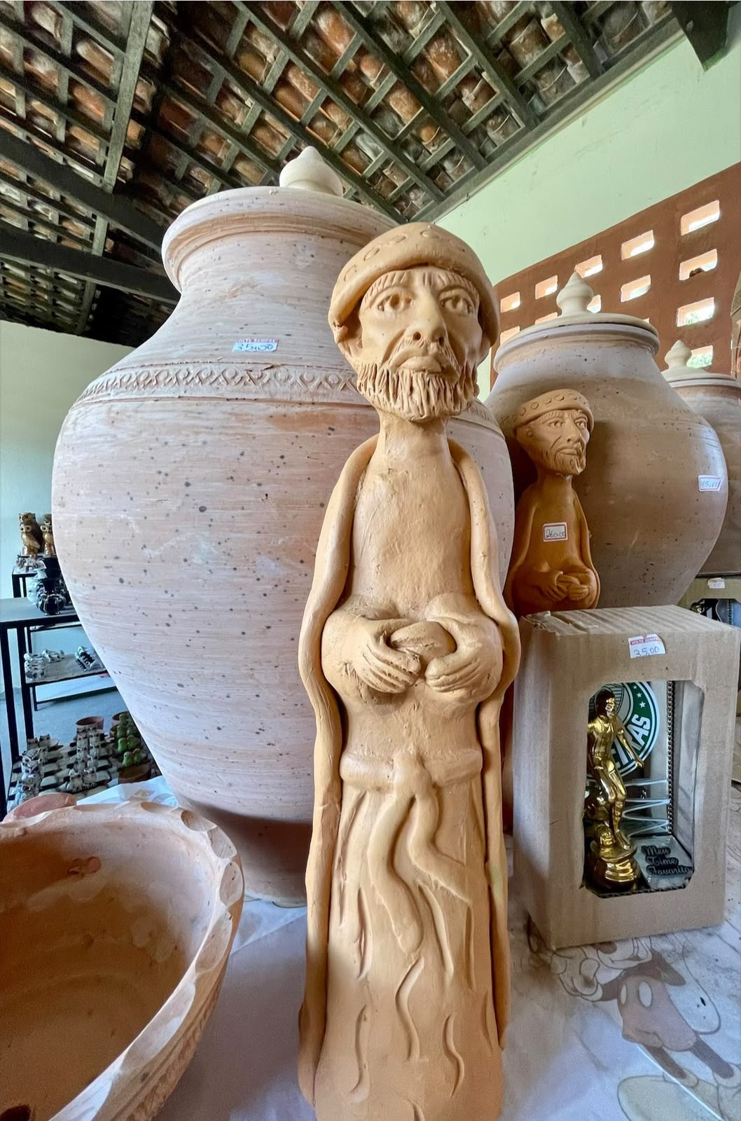 Artesanato de Santana do S&atilde;o Francisco. Foto: Andr&eacute;a Moura