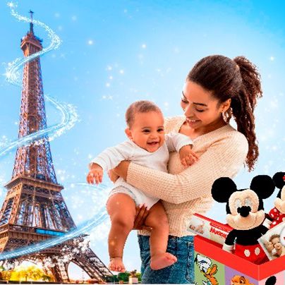 Promoção: Huggies® e DisneyY® dá prêmios instantâneos e viagens a Paris