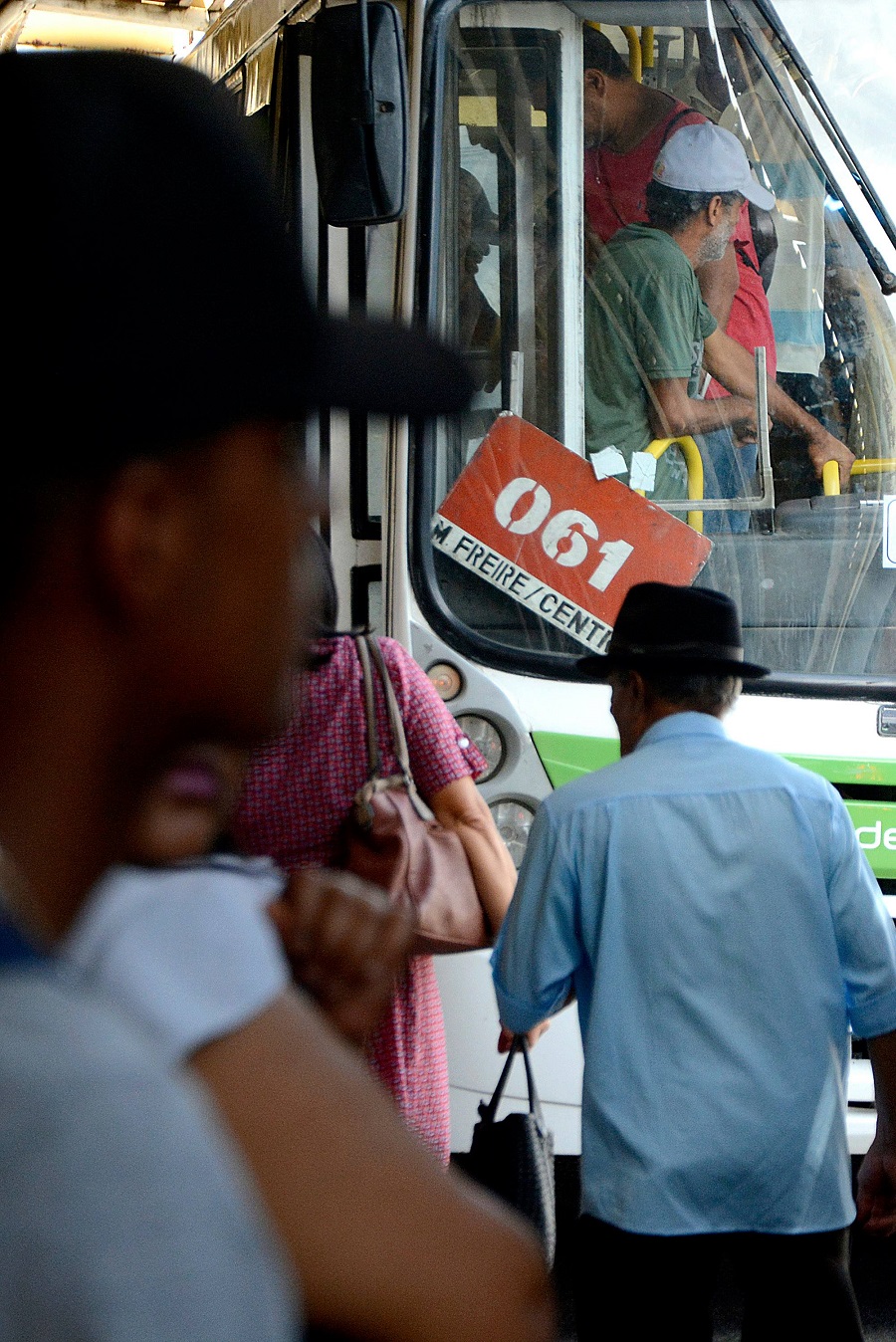 O transporte público é um direito essencial do cidadão garantido pela Constituição Federal Foto - André Moreira